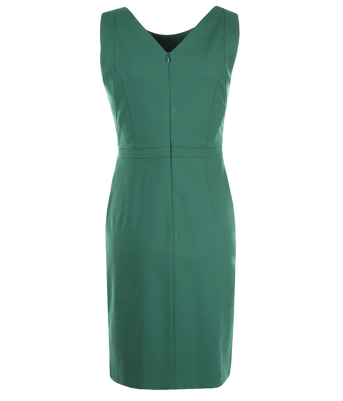 Fitted, sleeveless dress with viscose 1